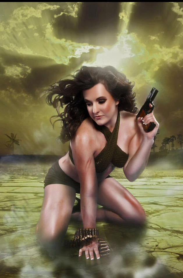 Hotties 4 Heroes Calendar set up by Eneshia Poppins five years ago with money raised going to Sun-backed Help for Heroes and Soldiering On charities. Her Sister Keira Goodwin has helped generate £30,000 for ex-servicemen and women by stripping down to her undies in cheeky Hotties for Heroes calendars since 2012. And this year she starred alongside family and friends as Miss June, wearing khaki-coloured undies. But when snobby chiefs at posh Giggleswick boarding school, North Yorks, found out, they gave her her marching orders