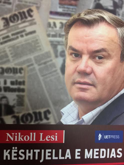 Libri "Keshtjella e medias" i gazetarit Nikoll Lesi